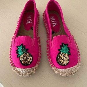 Mia Pineapple Espadrilles Flats